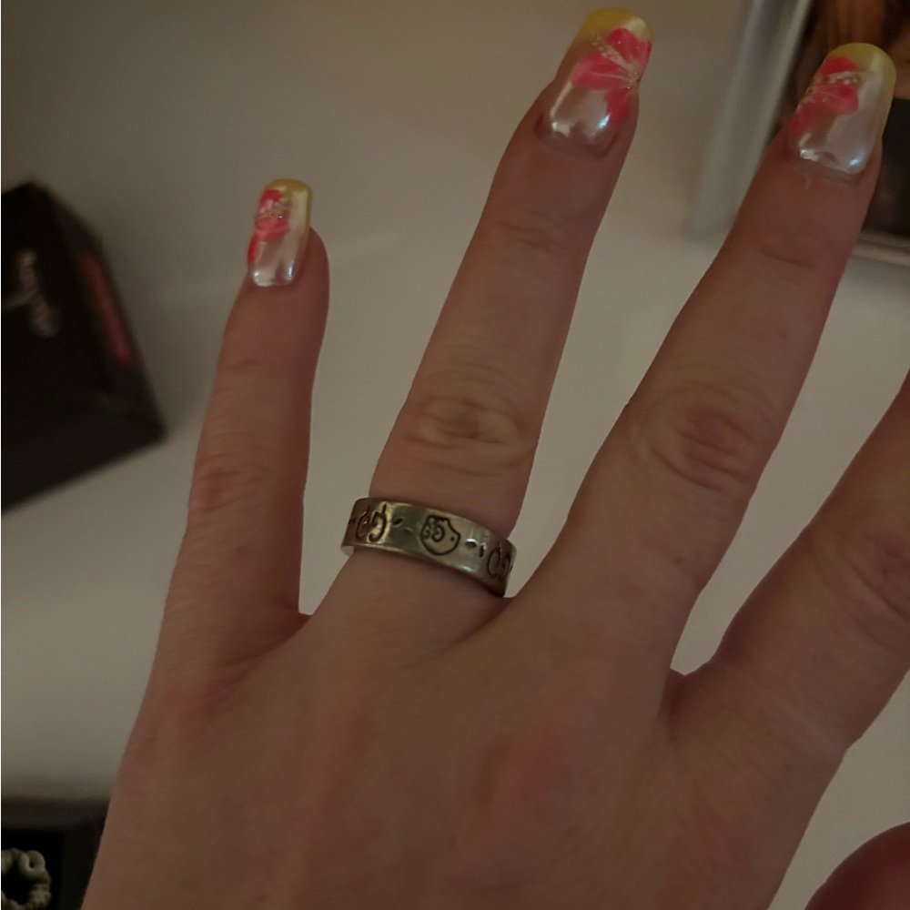 Gucci ghost ring size 7